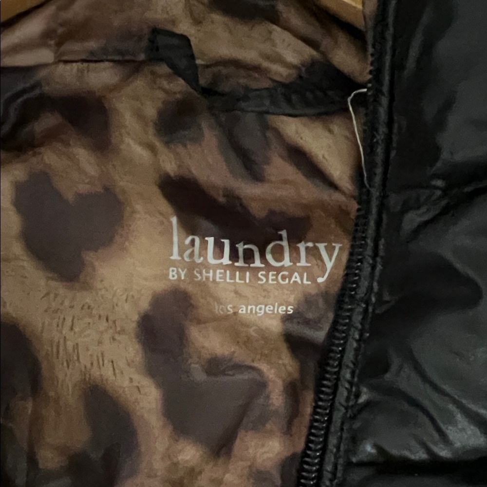 Laundry Black Puffer Coat - Picture 4 of 7